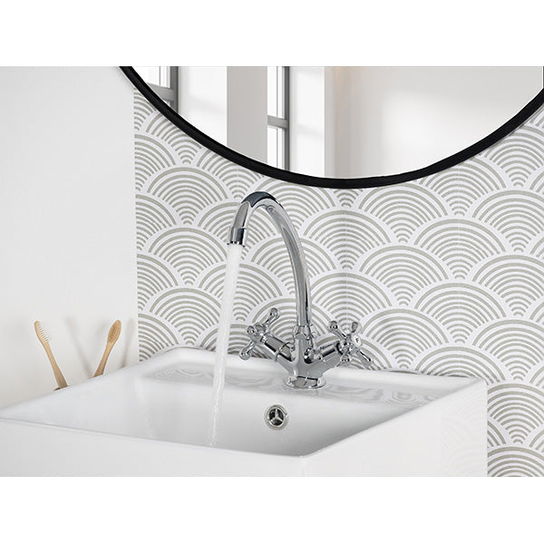 Grifo mezclador lavabo FEDLEEN cromado