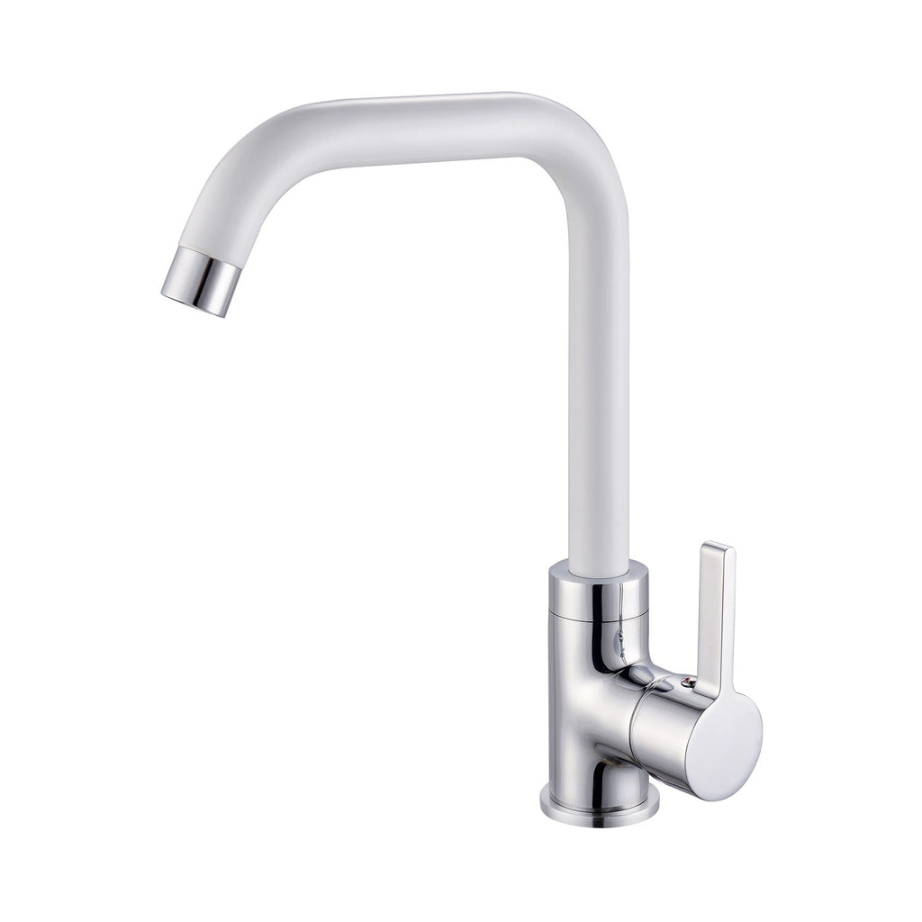 COLORADO grifo de cocina Cromado / blanco