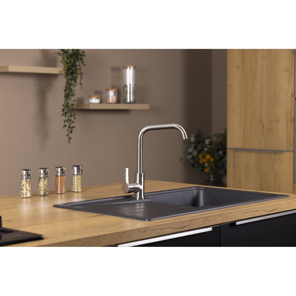 COLORADO grifo de cocina Inox cepillado