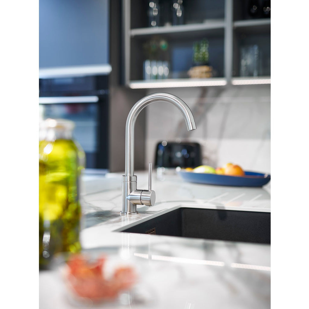 CORDOBA monomando grifo cocina Inox cepillado