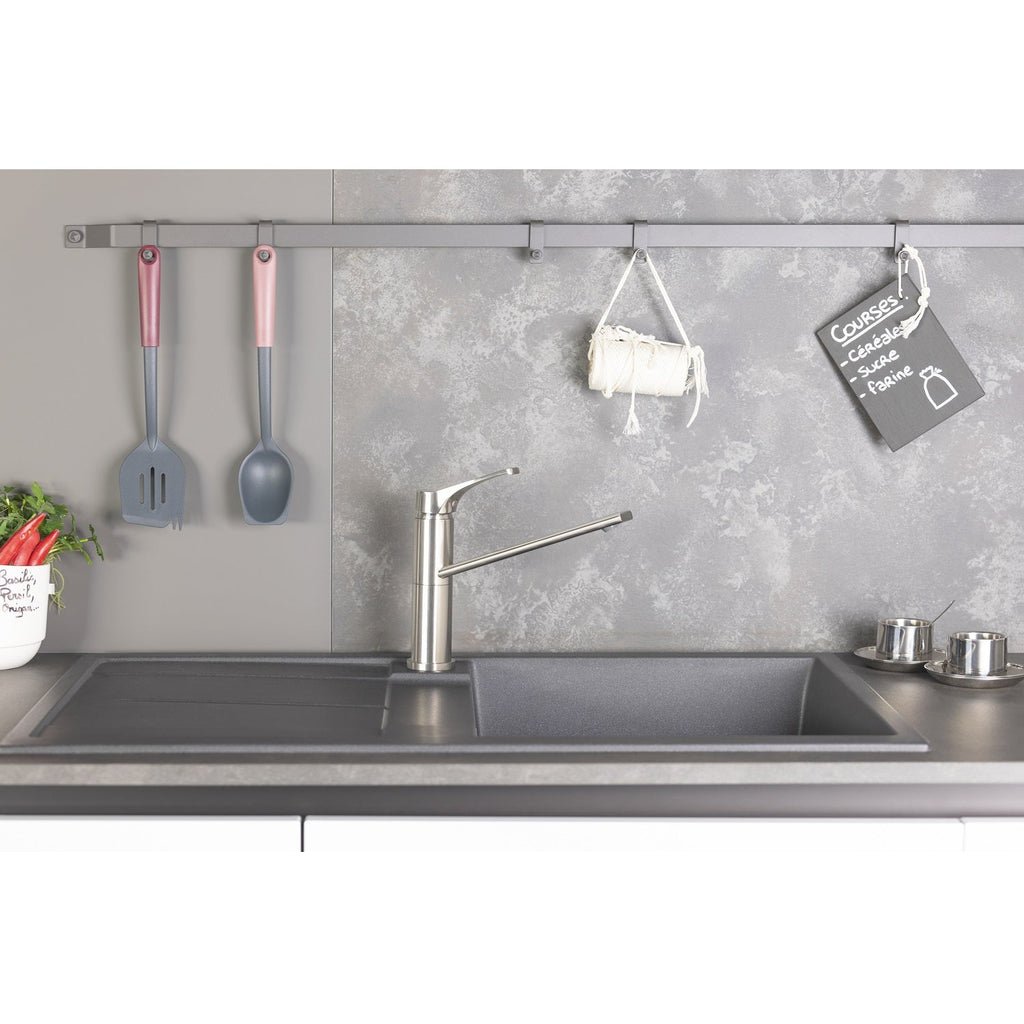 ORFEA monomando grifo cocina Inox cepillado