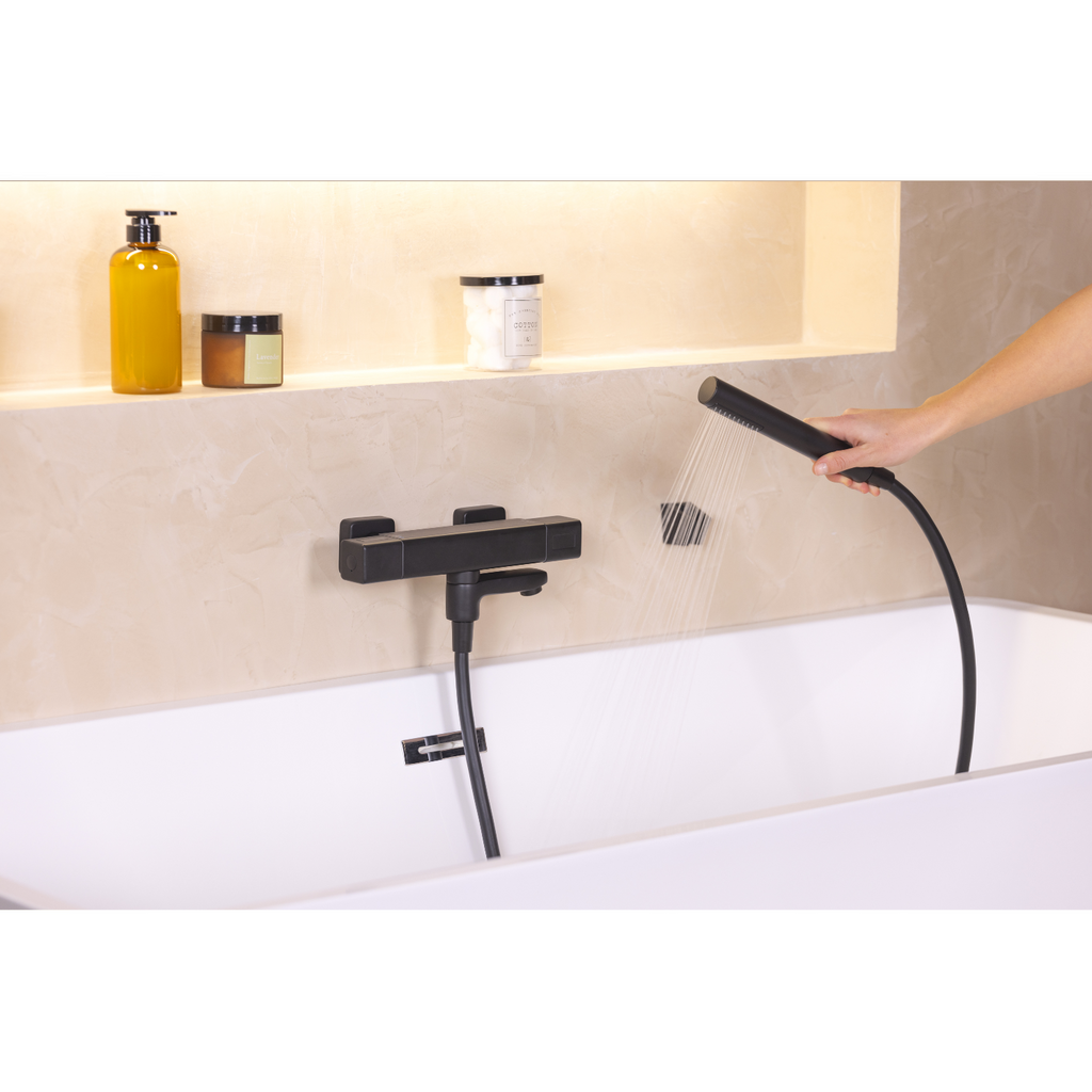 grifo bañera CUARTO negro