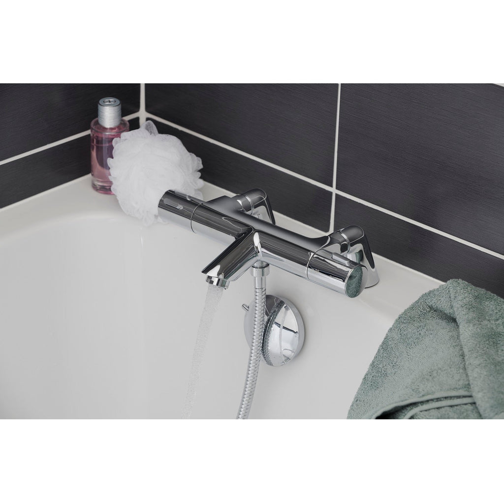 mezclador termostático bañera LINEATHERM cromado 
