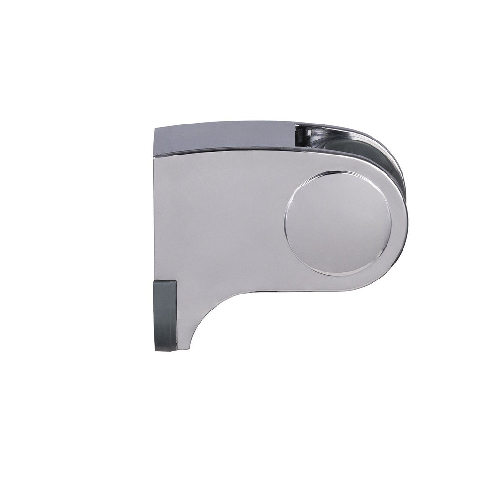 Soporte de pared para ducha con cremallera cromado